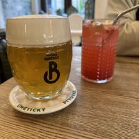 Pivo and Lemonade  at Pastva in Prague
