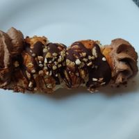 Kremrolle at Pastva in Prague