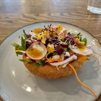 Langos at Pastva in Prague