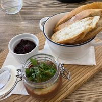 Mushroom pate  at Pastva in Prague