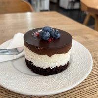 bounty cake   at Pastva in Prague