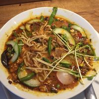 Peanut ramen. Amazing! at Pastva in Prague