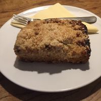 Apricot cake at Pastva in Prague