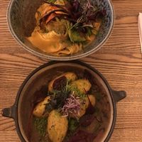 Papardelle and polenta Gnocchi  at Pastva in Prague