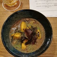 Corn Polenta Gnocchi at Pastva in Prague