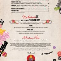 Vegetarian & Vegan dessert & drinks menu Montezumas Capalaba  at Montezuma's in Capalaba