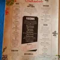 menu 6 at Montezuma's in Kedron