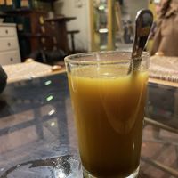 Chai latte  at Caj Chai Teahouse in Barcelona