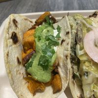 Chipotle sweet potato hash  at Chaia - Georgetown in Washington