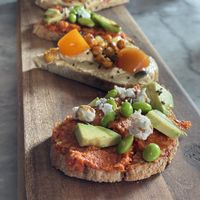 Bruschetta mix: perfect to share for 2 people   at De KleinKeuken in Kortrijk