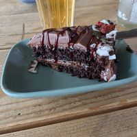 Chocoladecake at De KleinKeuken in Kortrijk