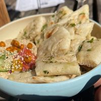 Hummus bordje at De KleinKeuken in Kortrijk