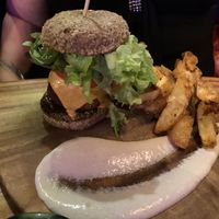 Burger at Elixiba in Maroochydore