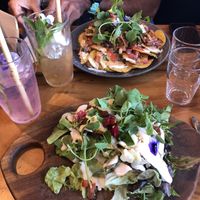 The nachos and raw enchiladas  at Elixiba in Maroochydore