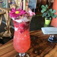 rosey posey cocktail at Elixiba in Maroochydore