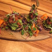 Tea mushroom starter at Elixiba in Maroochydore