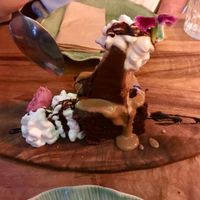 chocolate buckwheat dessert, delicious! at Elixiba in Maroochydore