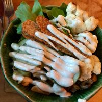 tempeh veggie bowl at Elixiba in Maroochydore
