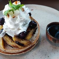 Pancake Stack at Pels Supershop in Tibubeneng