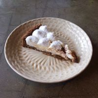 Banana coconut desert  at Pels Supershop in Tibubeneng