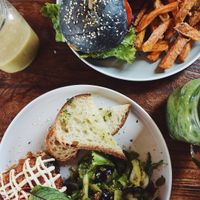 Lasanga // tricken burger at Pels Supershop in Tibubeneng