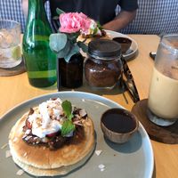 Pancakes at Pels Supershop in Tibubeneng