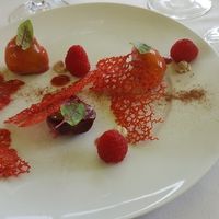 Half beet salad (split) at Ferraro's Bar e Ristorante - Four Seasons Resort in Wailea