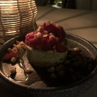 Strawberry and Lime Tart at Ferraro's Bar e Ristorante - Four Seasons Resort in Wailea