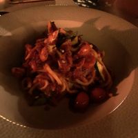We asked them to make a vegan pasta for us. This isn’t listed on the menu. at Ferraro's Bar e Ristorante - Four Seasons Resort in Wailea