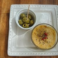 hummus  at Kiboko in Tokyo