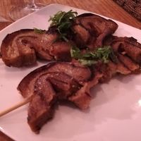 Beef like ofu yakitori at Kiboko in Tokyo