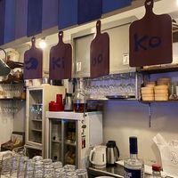 Open kitchen  at Kiboko in Tokyo