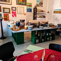 Part of today's buffet at Crunch Kantine at Crunch Kantine in Berlin