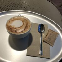 roiboos cappucino with oatmilk  at Tibits in Luzern