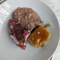 beery tiramuso, mousse, cheesecake at Tibits in Luzern