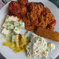 Sunday brunch options at Tibits in Luzern