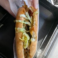 Kebab-Brötchen at Tibits in Luzern