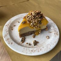 Mango cheesecake at Ecru in Rome