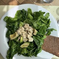 Protein salad-light and delicious! at Ecru in Rome
