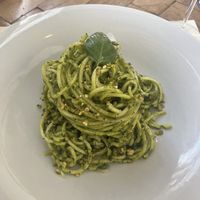 Zucchini pasta  at Ecru in Rome