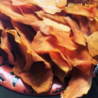 pumpkin chips at Ecru in Rome