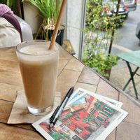 Beige milkshake 🤎  at Ecru in Rome