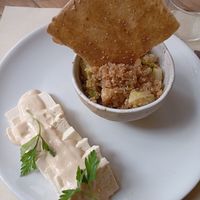 Quinoa with mixed vegetables and Tofu at Ecru in Rome