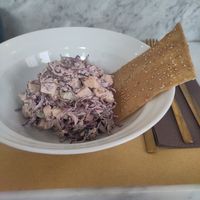 Waldorf salad at Ecru in Rome