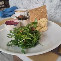 Hummus at Ecru in Rome