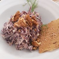 Waldorf salad at Ecru in Rome