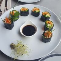 Sushi at Ecru in Rome