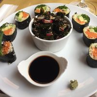 Main course: sushi at Ecru in Rome