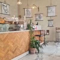 Inside space at Ecru in Rome