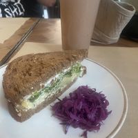 Half a sandwich   at Ecru in Rome